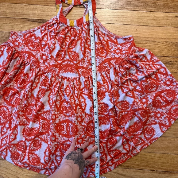 Free People Printed Halter tank top - Picture 6 of 6